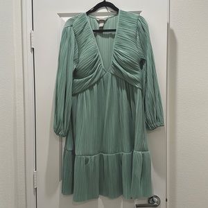 H&M Jersey Pleaded Dress